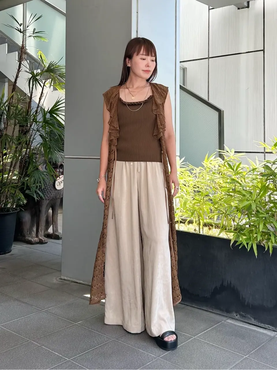 GRACE CONTINENTAL 古川温子 コーディネート画像