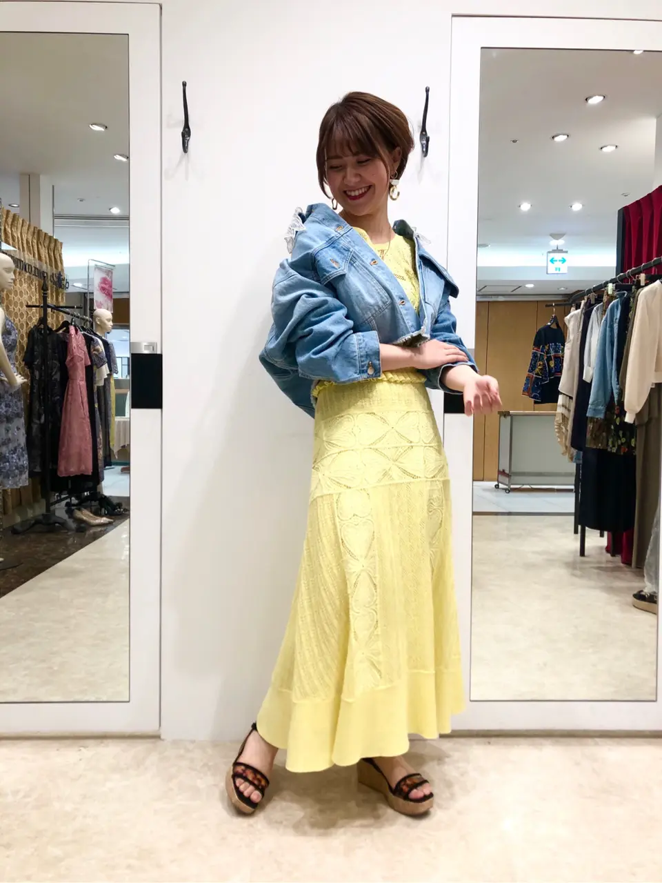 GRACE CONTINENTAL ebata. コーディネート画像