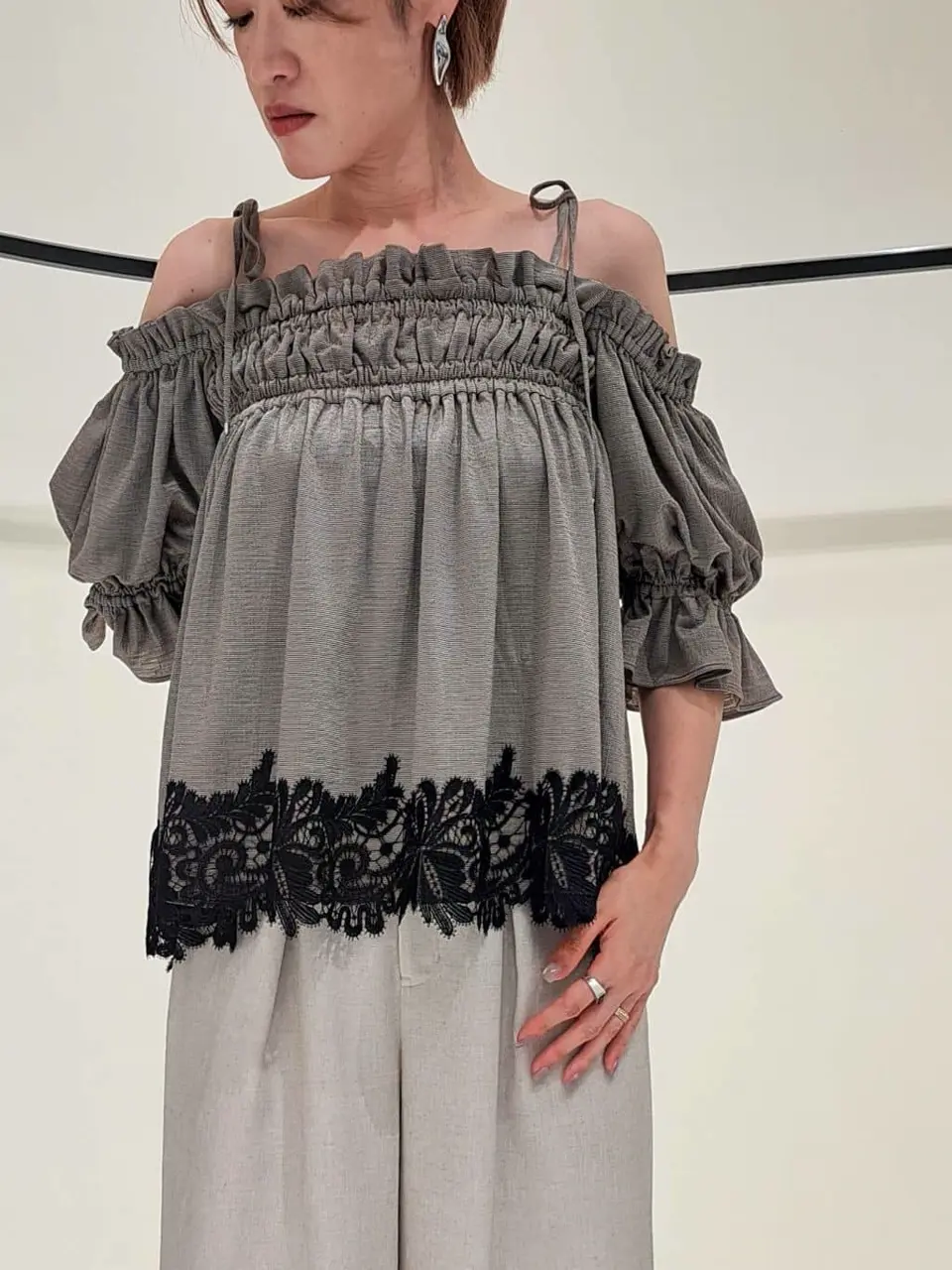 GRACE CONTINENTAL 今野　志保 コーディネート画像