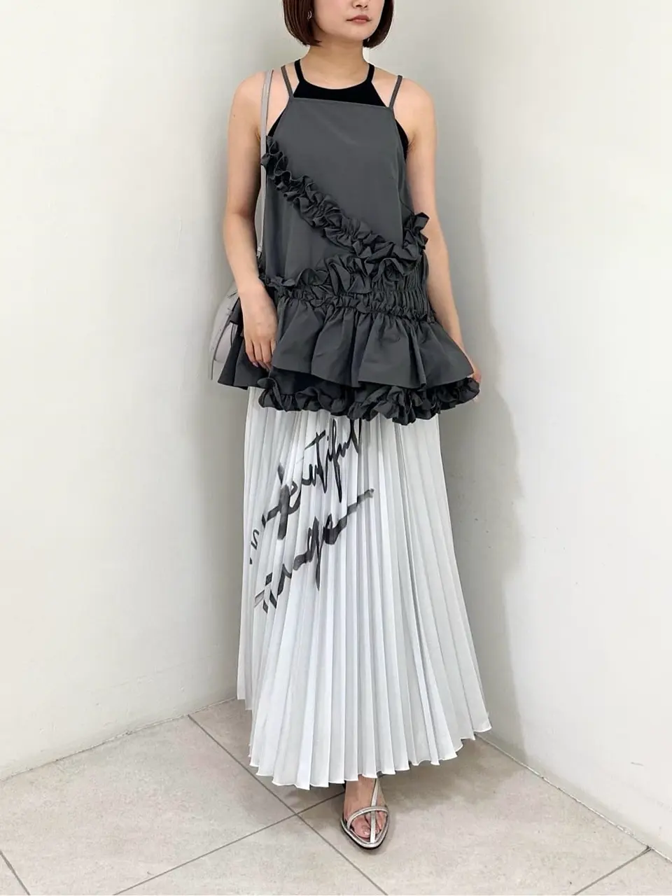 GRACE CONTINENTAL MORITA AI コーディネート画像