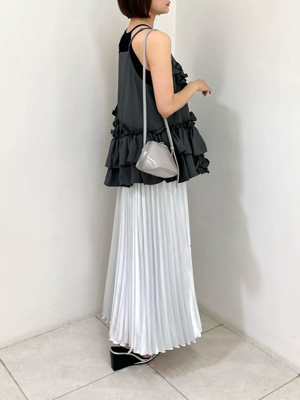 GRACE CONTINENTAL MORITA AI コーディネート画像