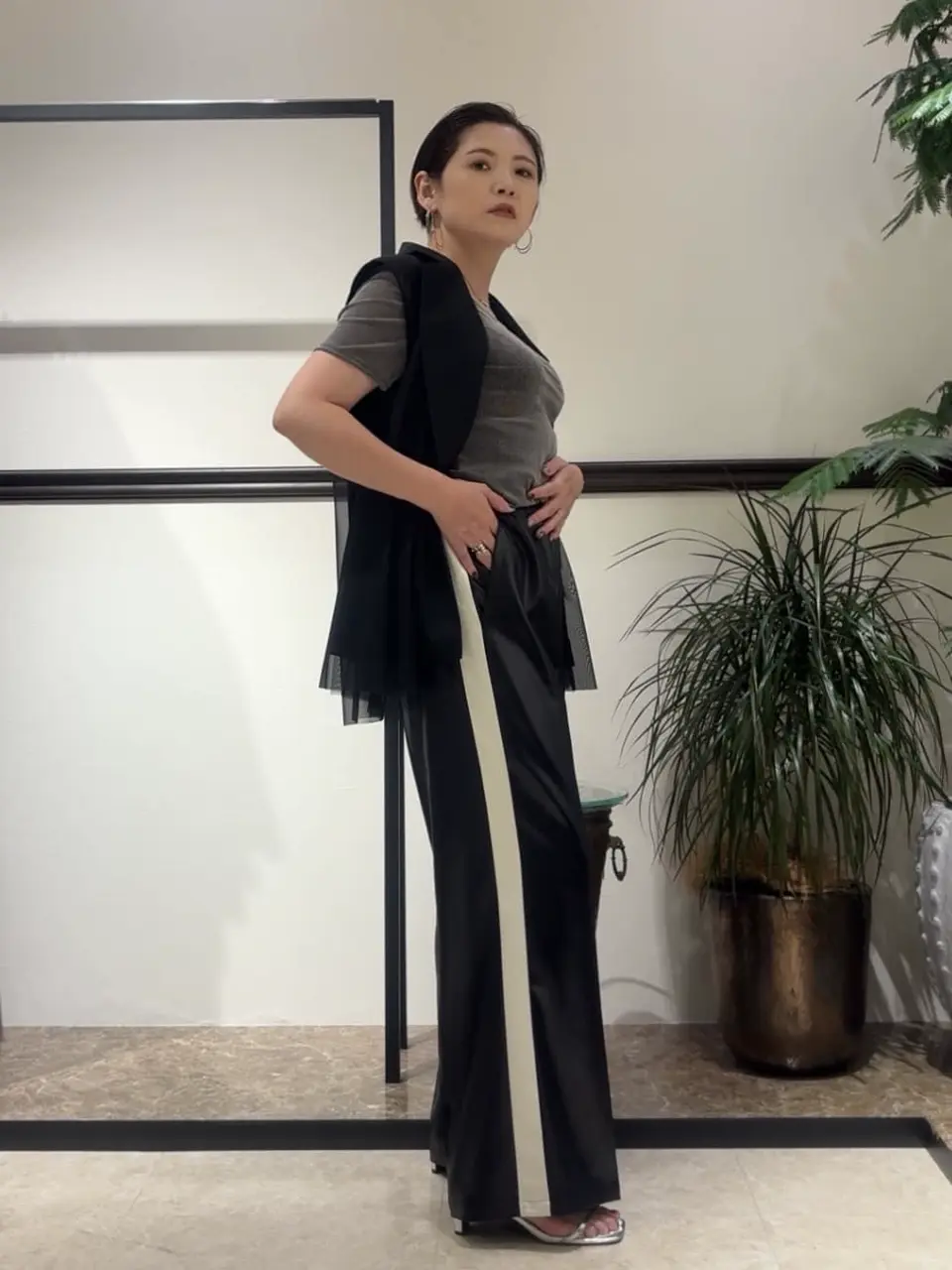 GRACE CONTINENTAL N.YURI コーディネート画像