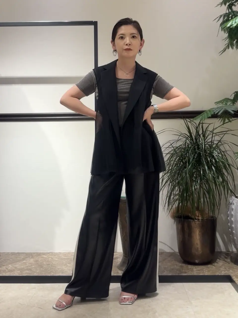 GRACE CONTINENTAL N.YURI コーディネート画像