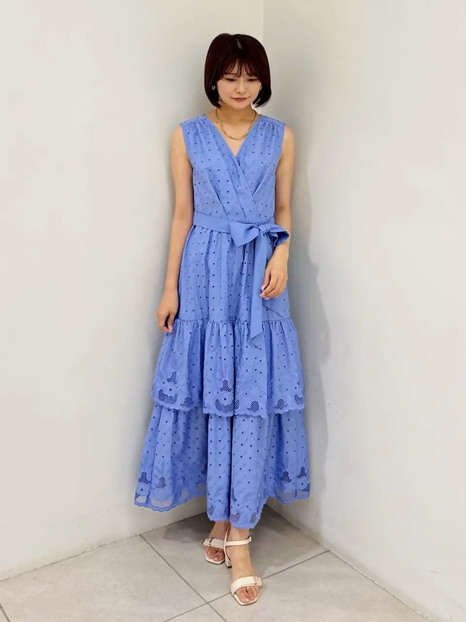 GRACE CONTINENTAL MORITA AI コーディネート画像