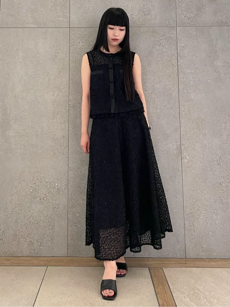 GRACE CONTINENTAL 清水　杏梨 コーディネート画像