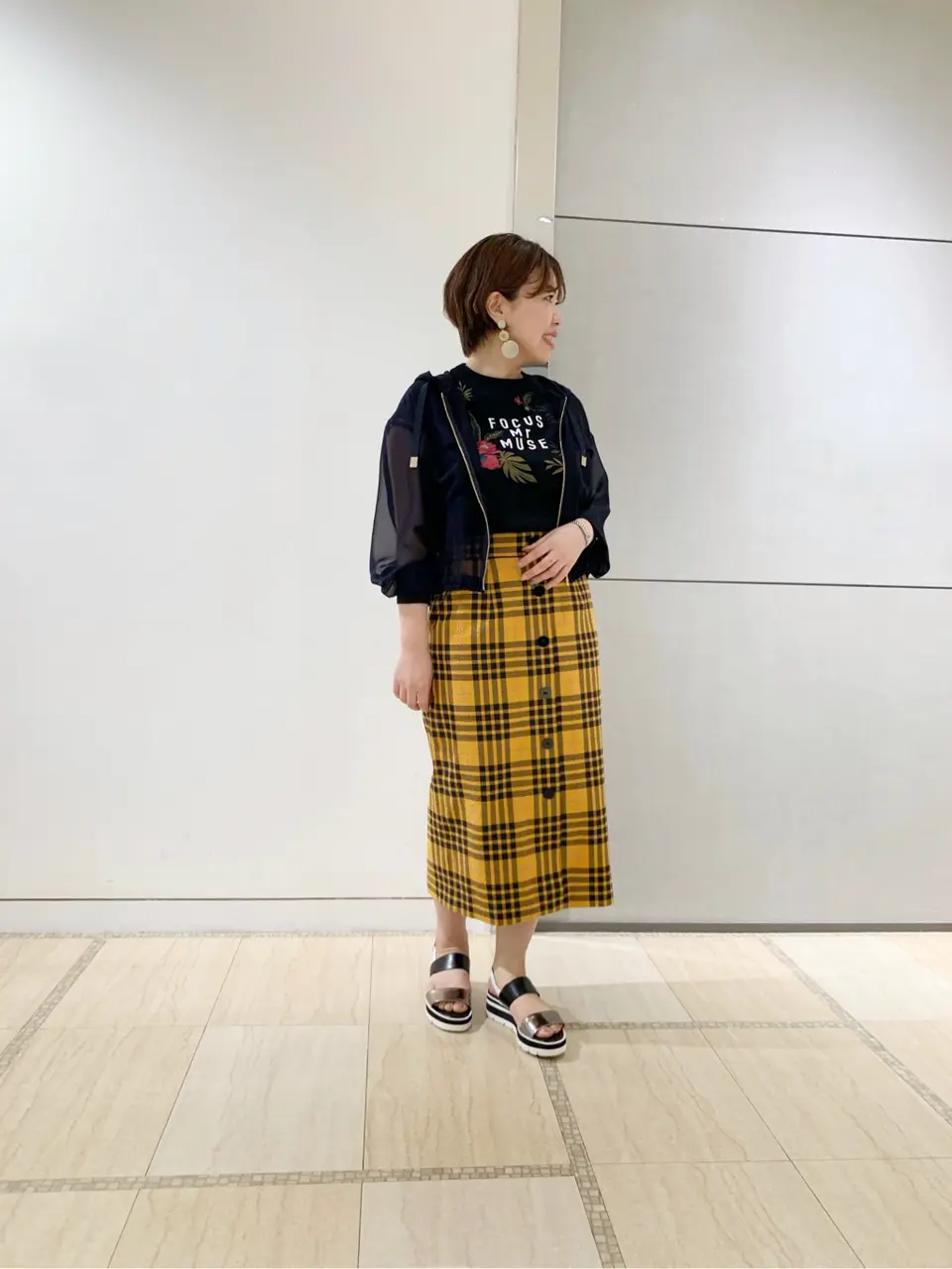 GRACE CONTINENTAL くまさか コーディネート画像