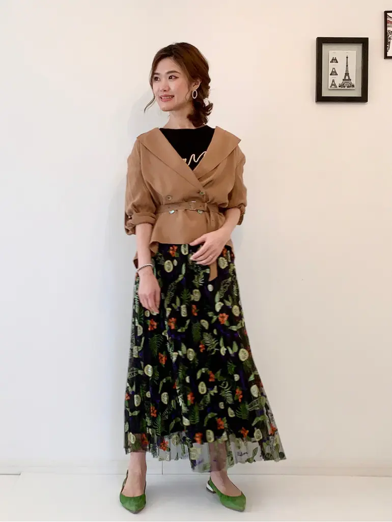 GRACE CONTINENTAL A.Kameyama コーディネート画像