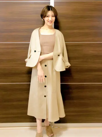 GRACE CONTINENTAL A.FUKUDA コーディネート画像