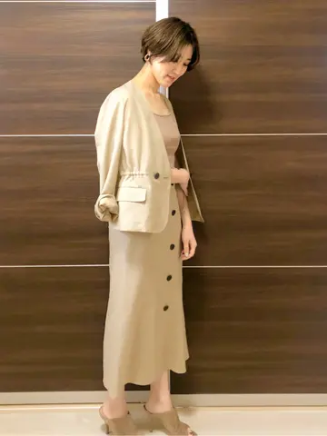 GRACE CONTINENTAL A.FUKUDA コーディネート画像