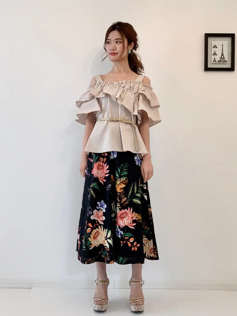 GRACE CONTINENTAL A.Kameyama コーディネート画像