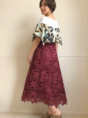 GRACE CONTINENTAL A.FUKUDA コーディネート画像