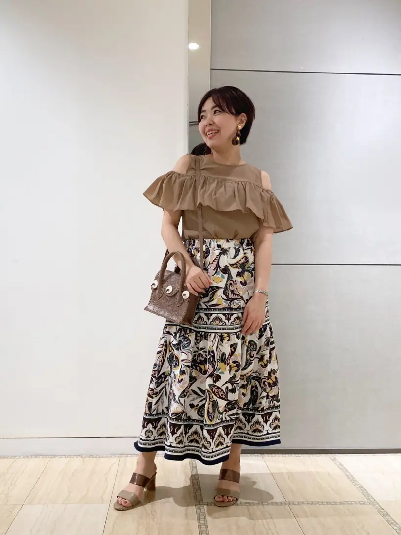 GRACE CONTINENTAL くまさか コーディネート画像