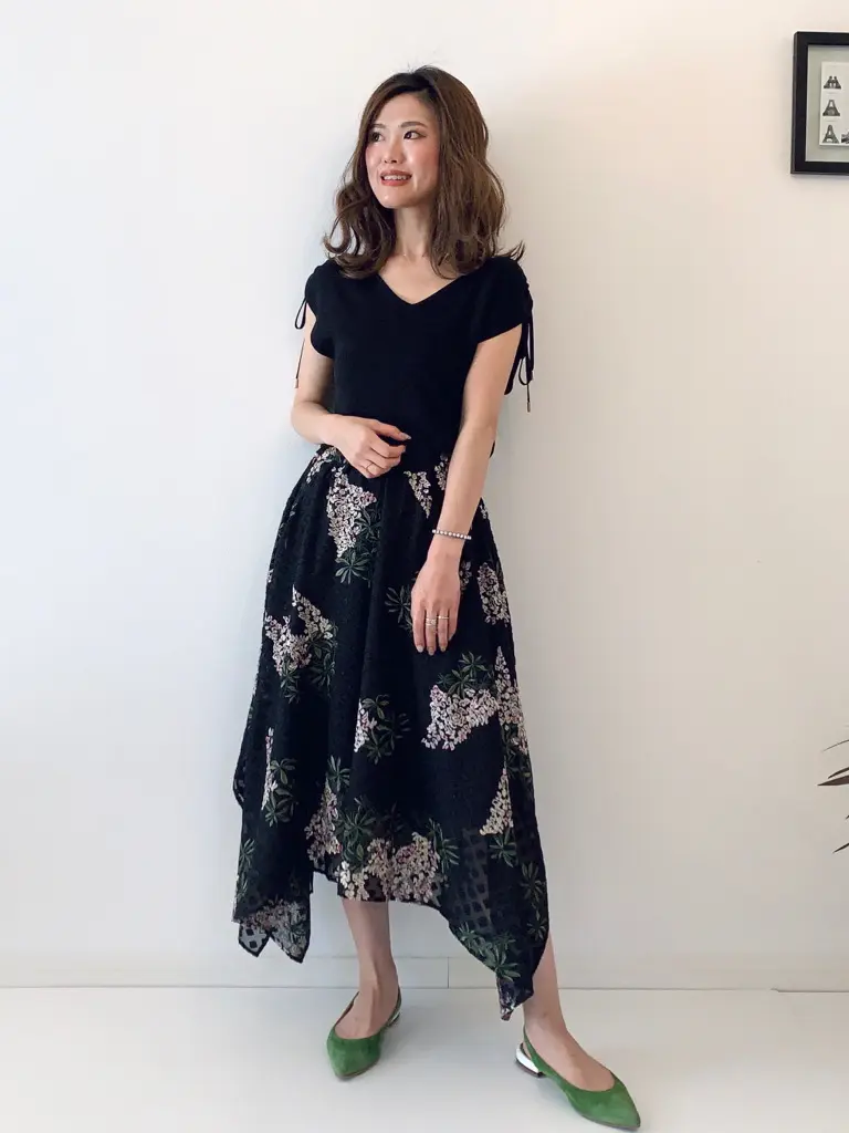 GRACE CONTINENTAL A.Kameyama コーディネート画像