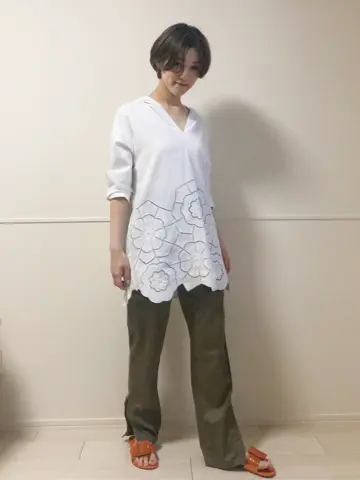 GRACE CONTINENTAL A.FUKUDA コーディネート画像