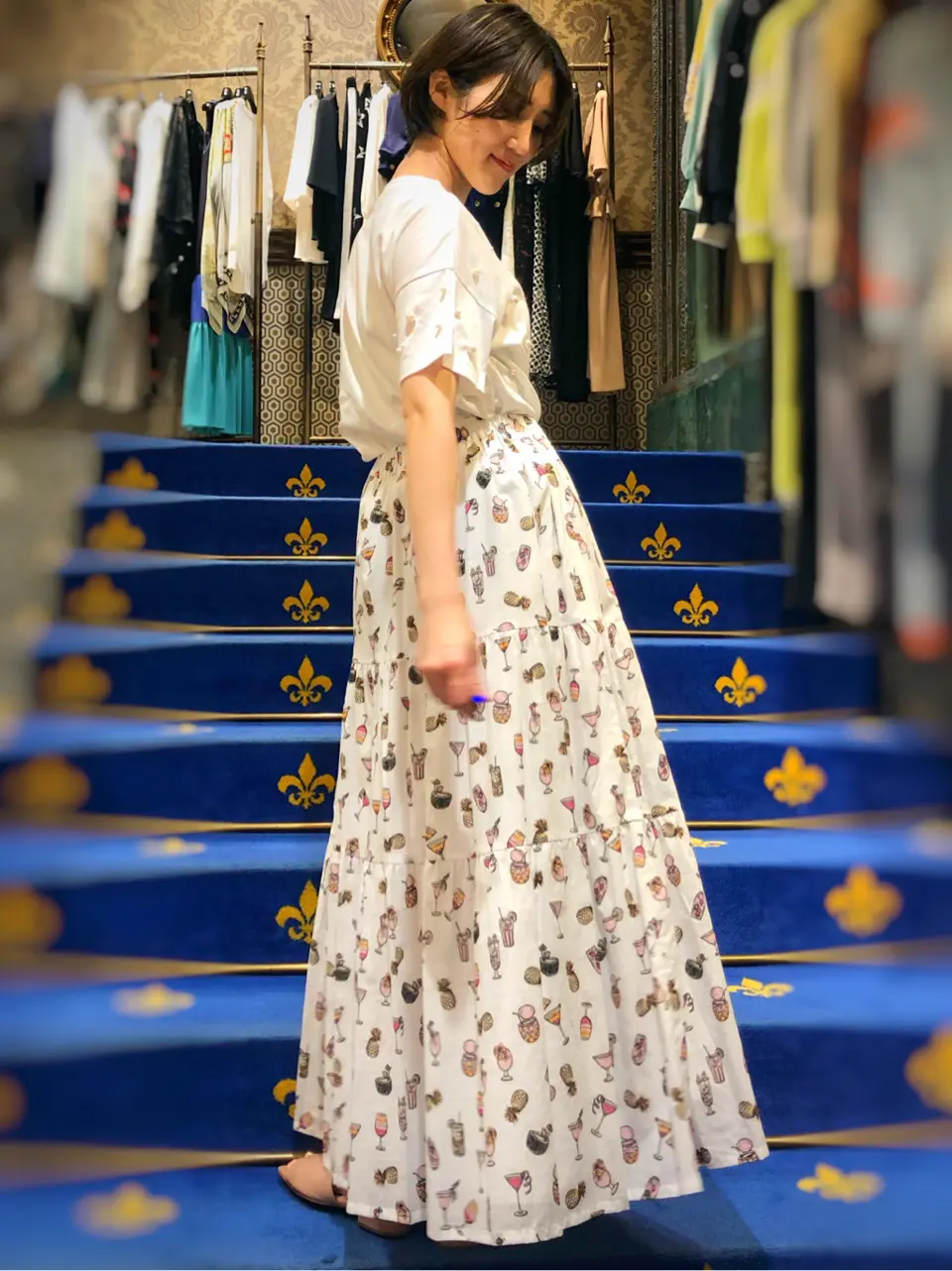 GRACE CONTINENTAL A.FUKUDA コーディネート画像