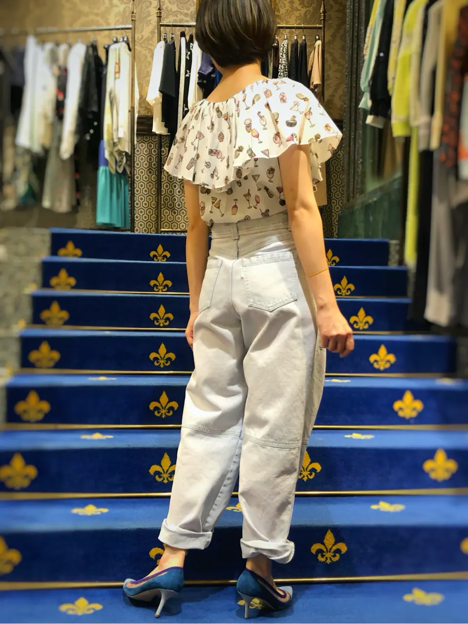 GRACE CONTINENTAL A.FUKUDA コーディネート画像