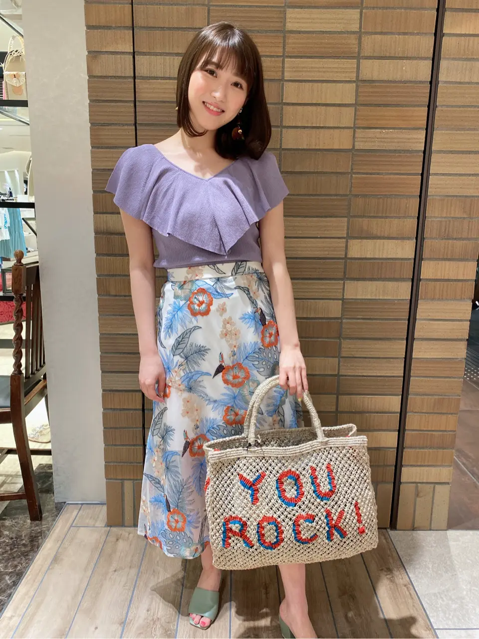 GRACE CONTINENTAL YUKARI  コーディネート画像