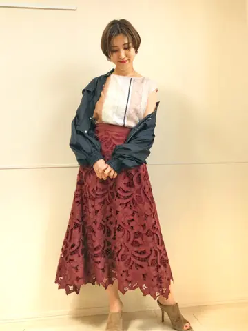 GRACE CONTINENTAL A.FUKUDA コーディネート画像