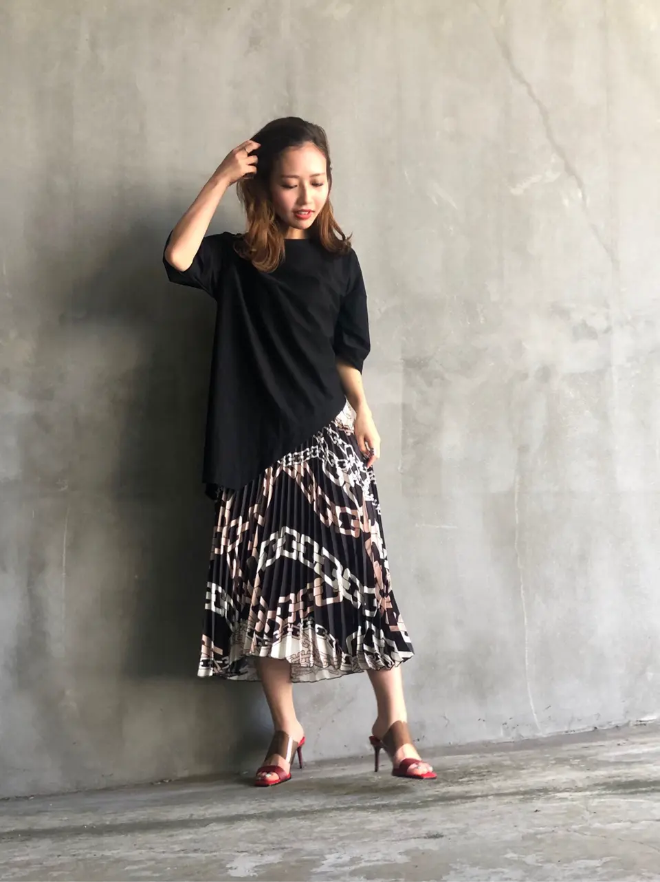 GRACE CONTINENTAL 加藤   恵理奈 コーディネート画像