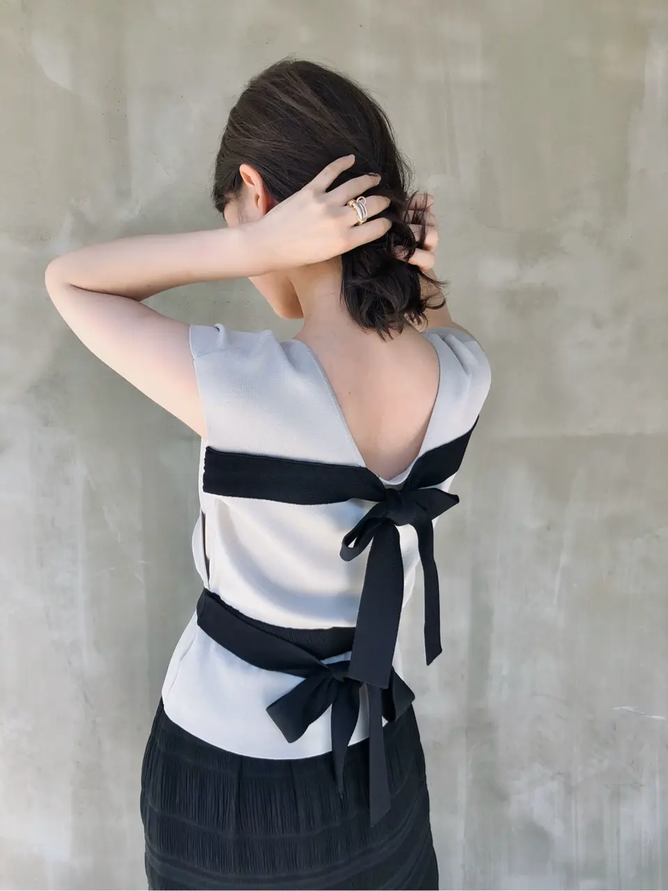  青木育日 コーディネート画像