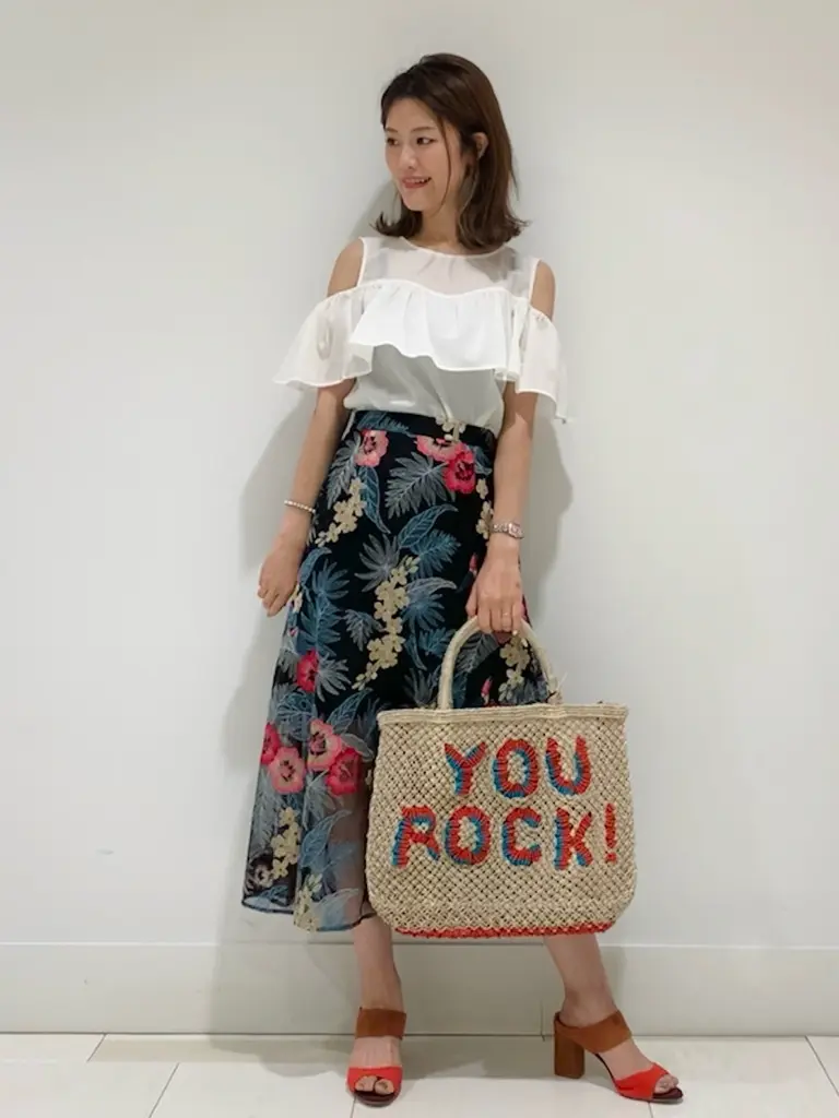 GRACE CONTINENTAL A.Kameyama コーディネート画像