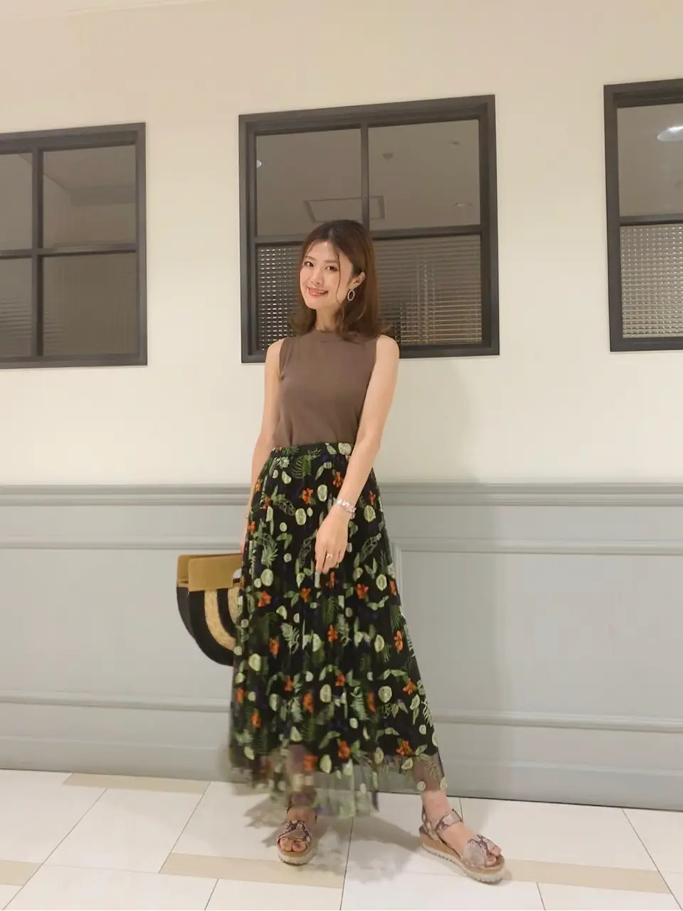 GRACE CONTINENTAL A.Kameyama コーディネート画像