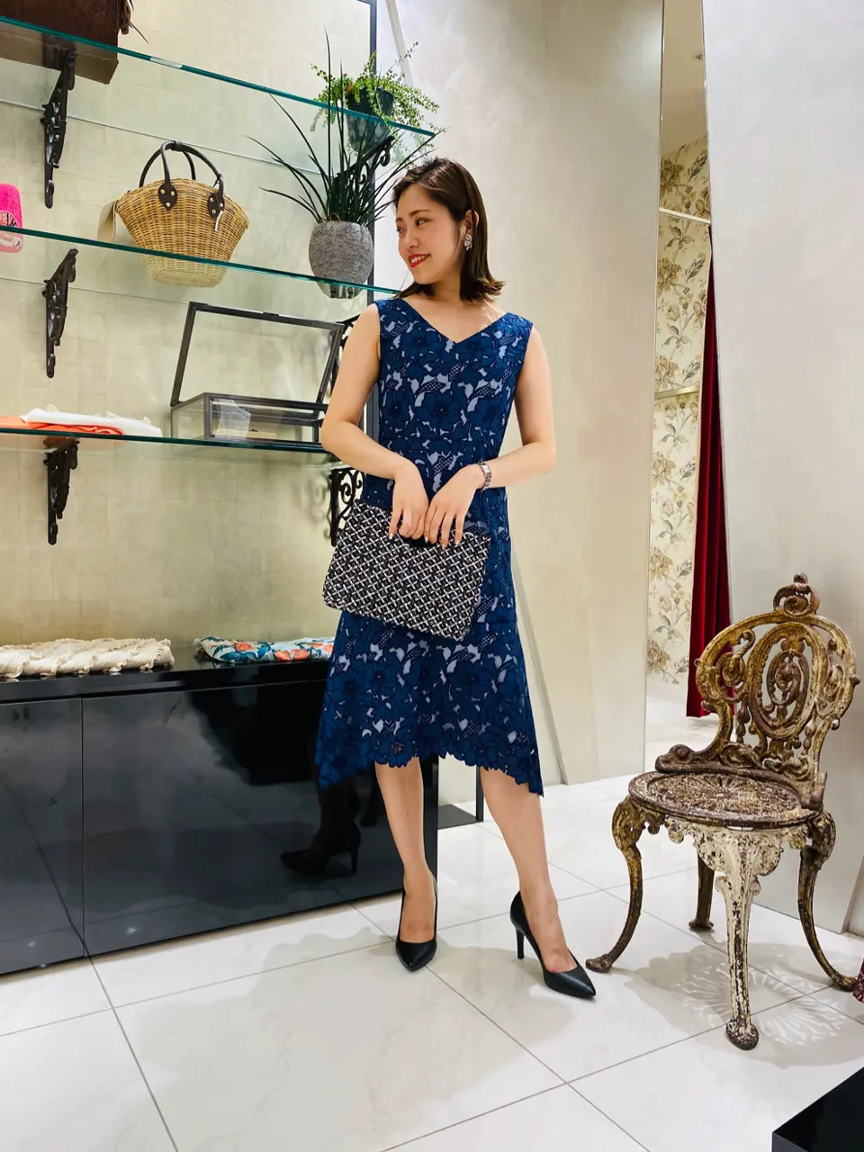 GRACE CONTINENTAL miyata コーディネート画像