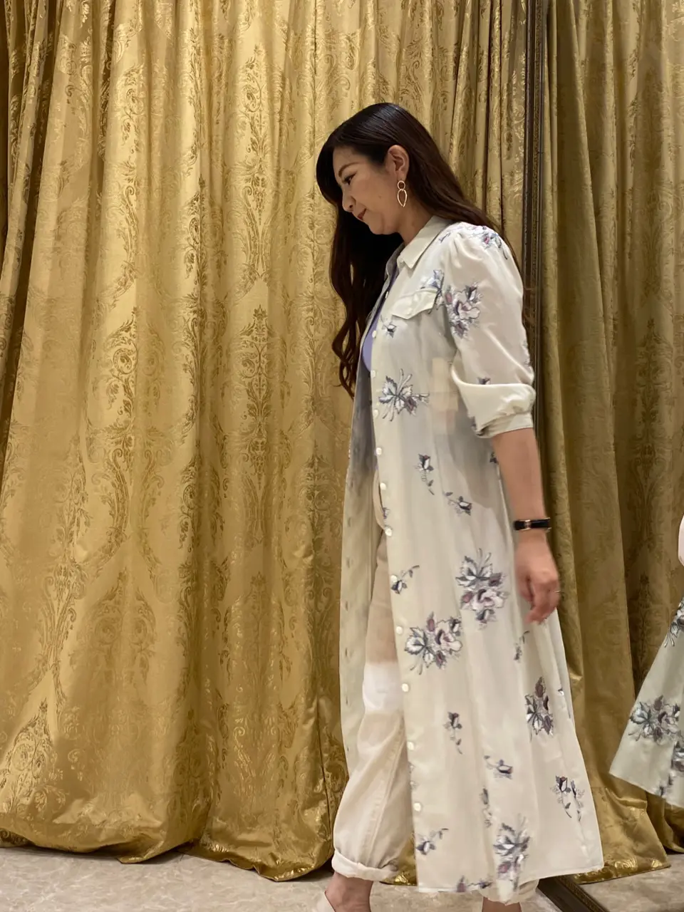 GRACE CONTINENTAL MOMOKO コーディネート画像