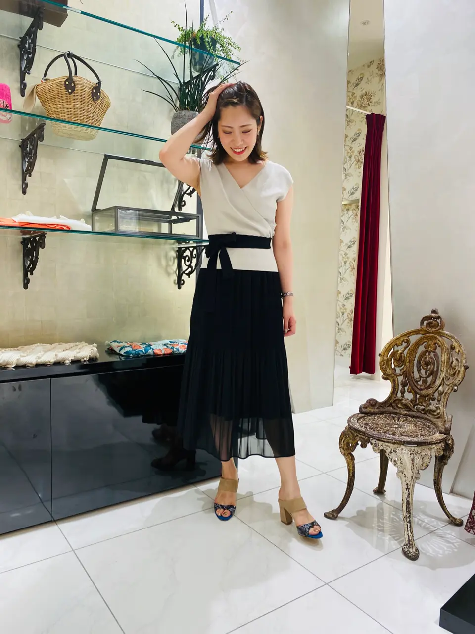 GRACE CONTINENTAL miyata コーディネート画像