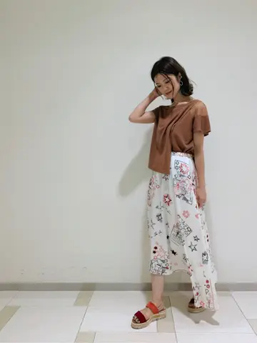 GRACE CONTINENTAL A.Kameyama コーディネート画像