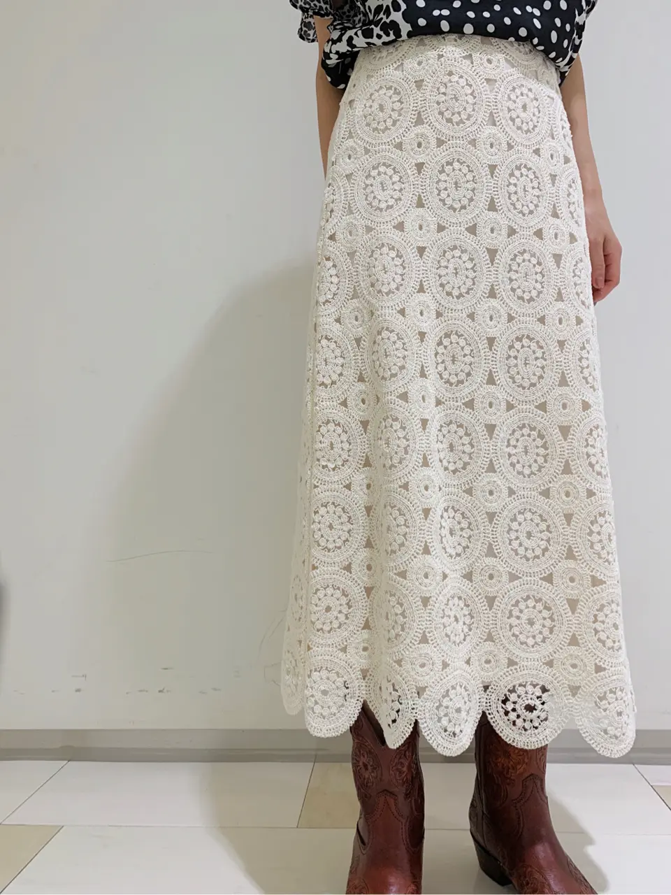 GRACE CONTINENTAL A.Kameyama コーディネート画像