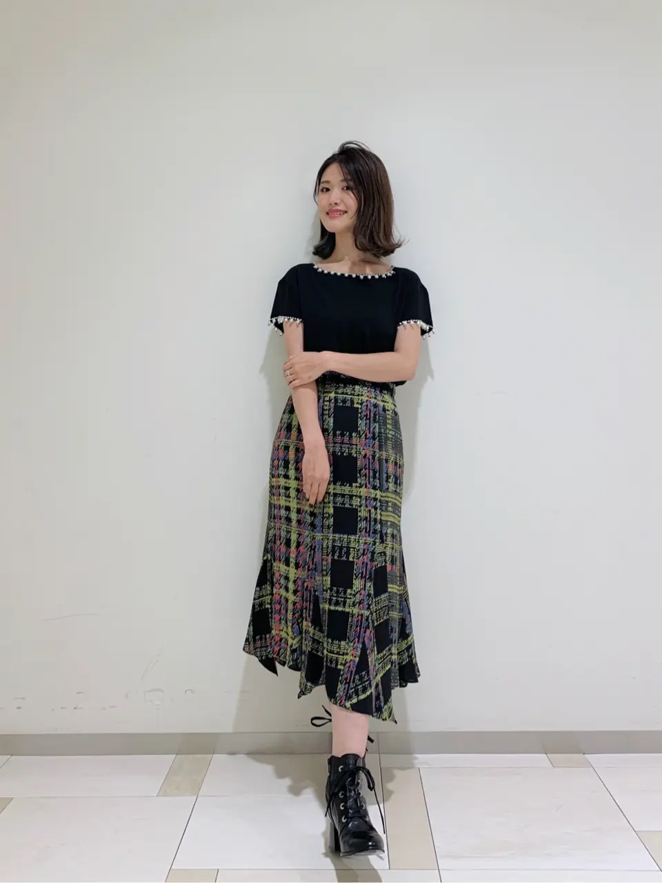 GRACE CONTINENTAL A.Kameyama コーディネート画像