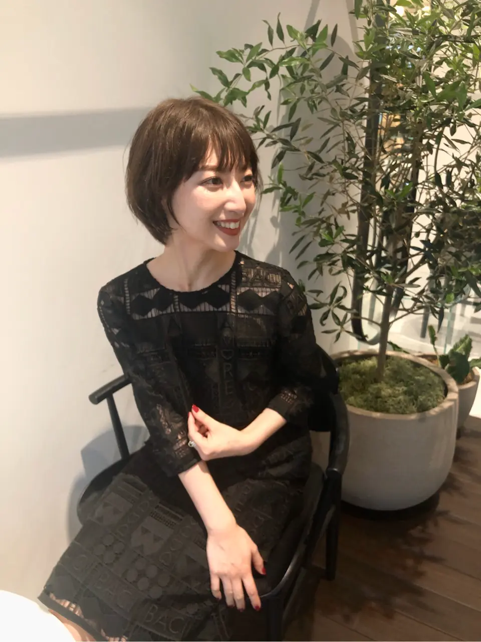 GRACE CONTINENTAL 青木育日 コーディネート画像