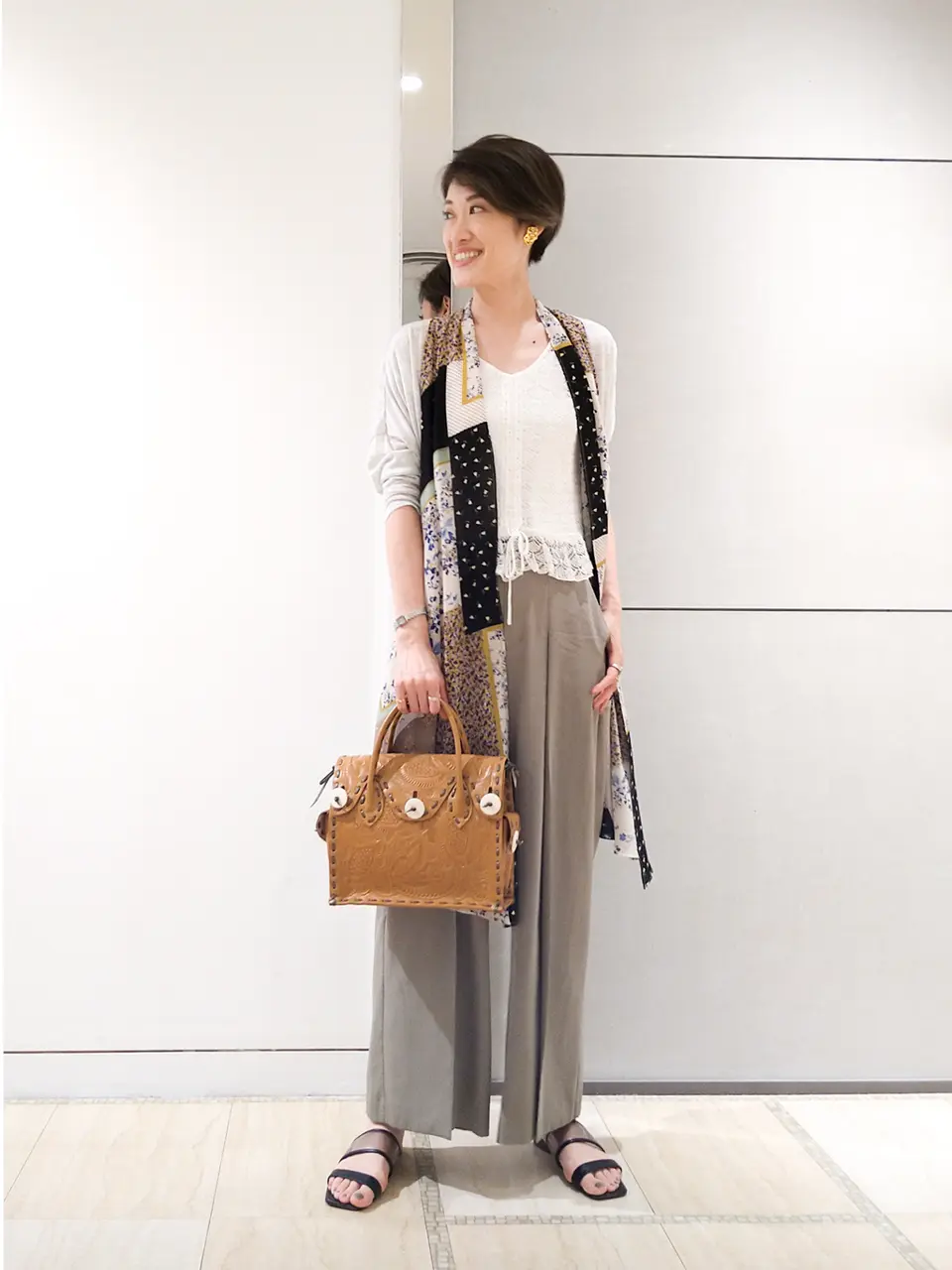 GRACE CONTINENTAL 今野　志保 コーディネート画像