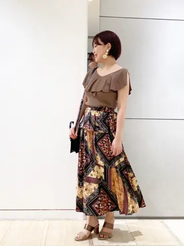 GRACE CONTINENTAL くまさか コーディネート画像