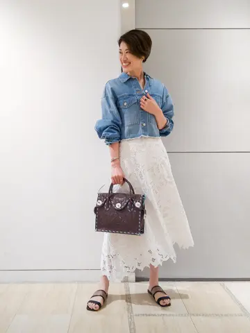 GRACE CONTINENTAL 今野　志保 コーディネート画像