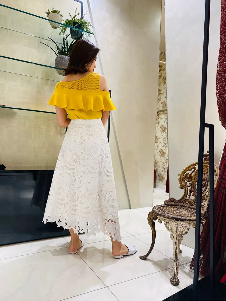 GRACE CONTINENTAL miyata コーディネート画像