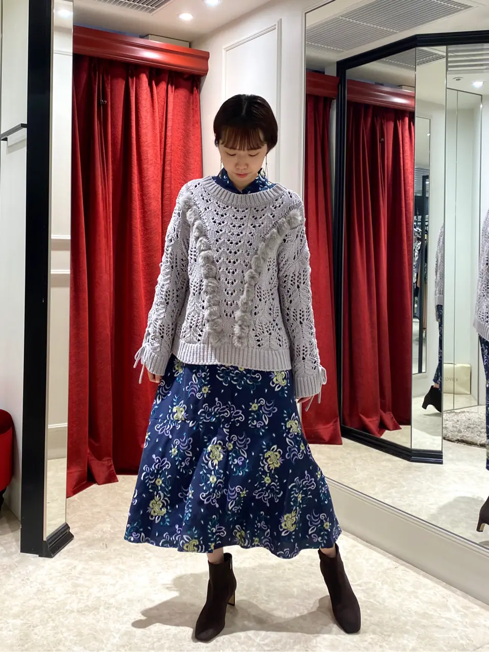 GRACE CONTINENTAL Abe コーディネート画像