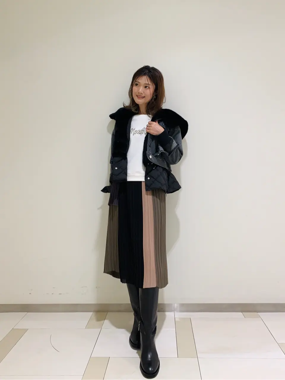 GRACE CONTINENTAL A.Kameyama コーディネート画像