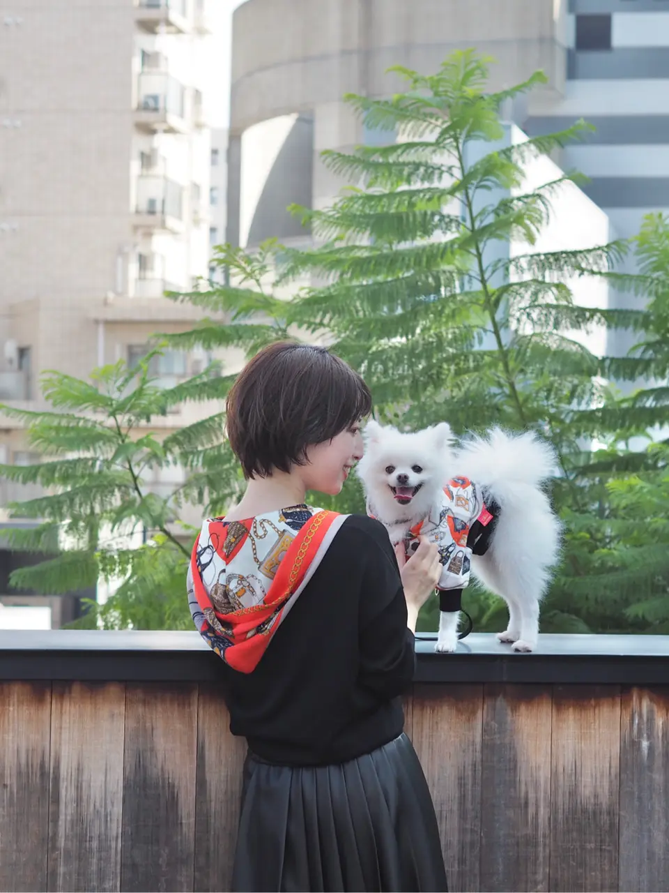  青木育日 コーディネート画像