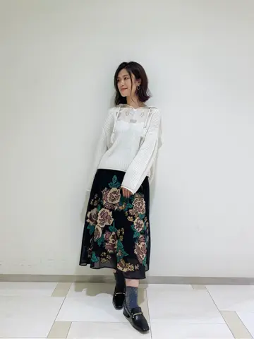 GRACE CONTINENTAL A.Kameyama コーディネート画像