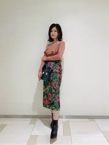 GRACE CONTINENTAL A.Kameyama コーディネート画像