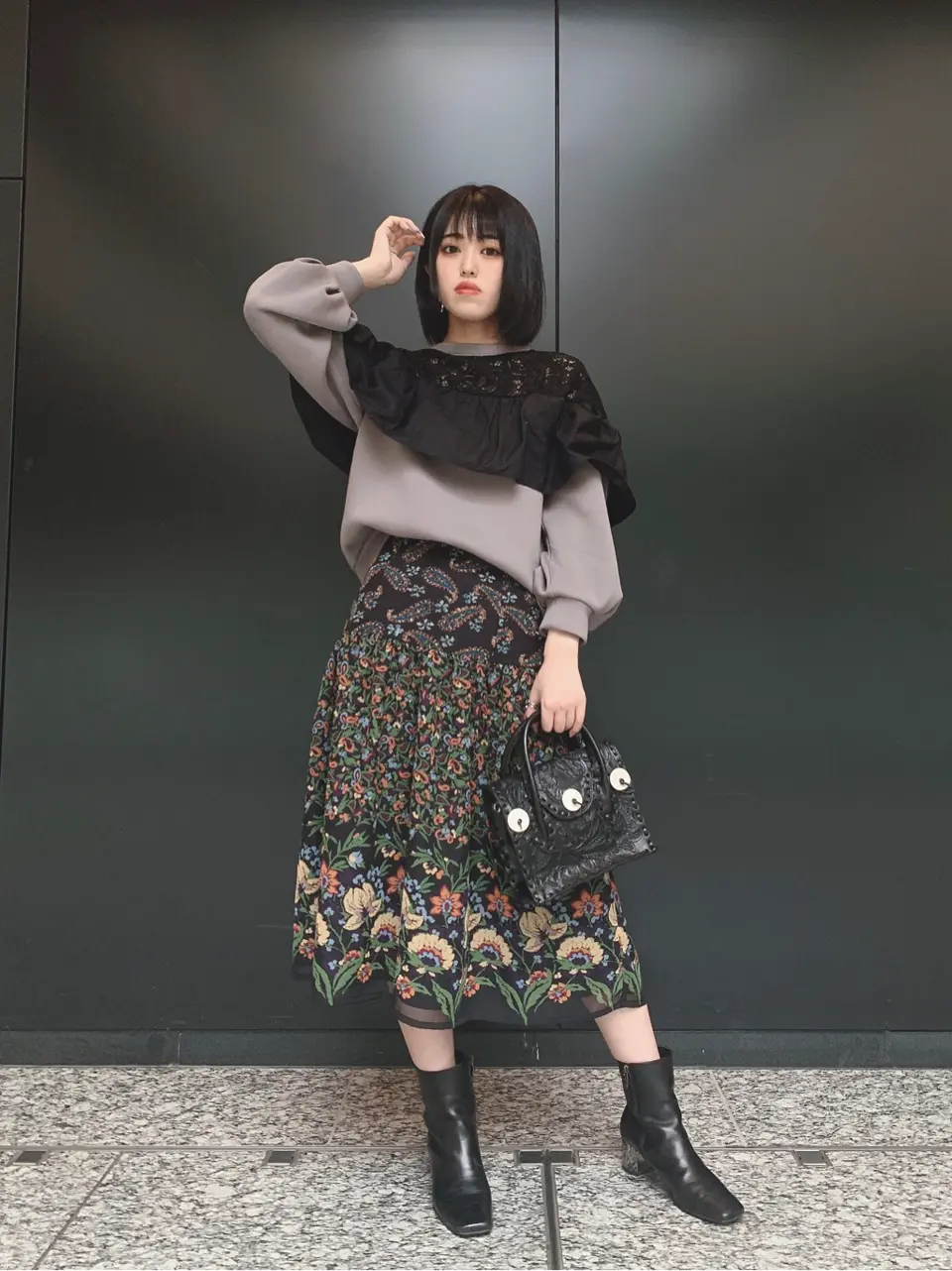 GRACE CONTINENTAL yoshi コーディネート画像