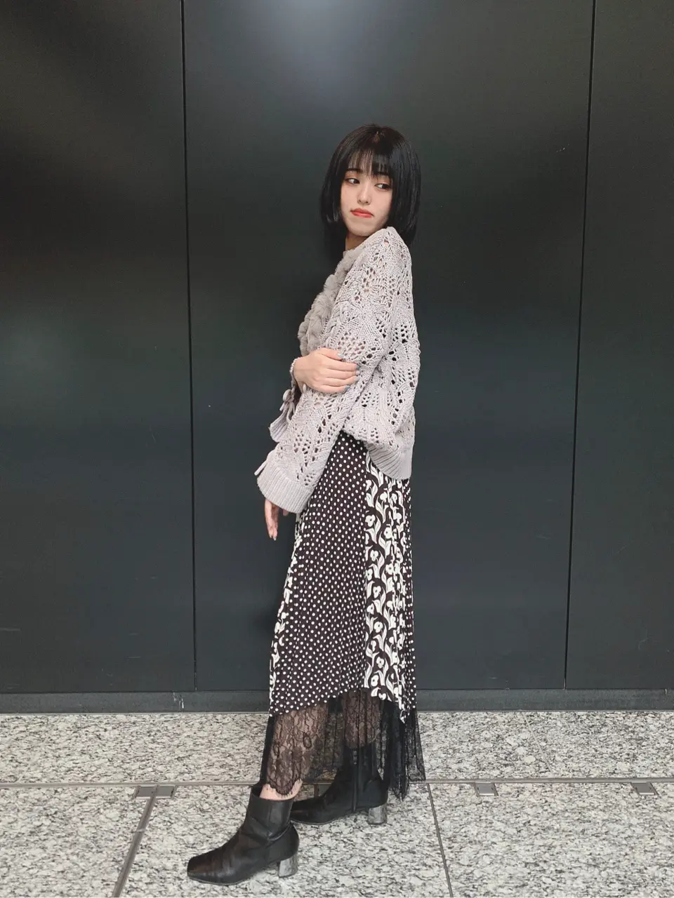 GRACE CONTINENTAL yoshi コーディネート画像