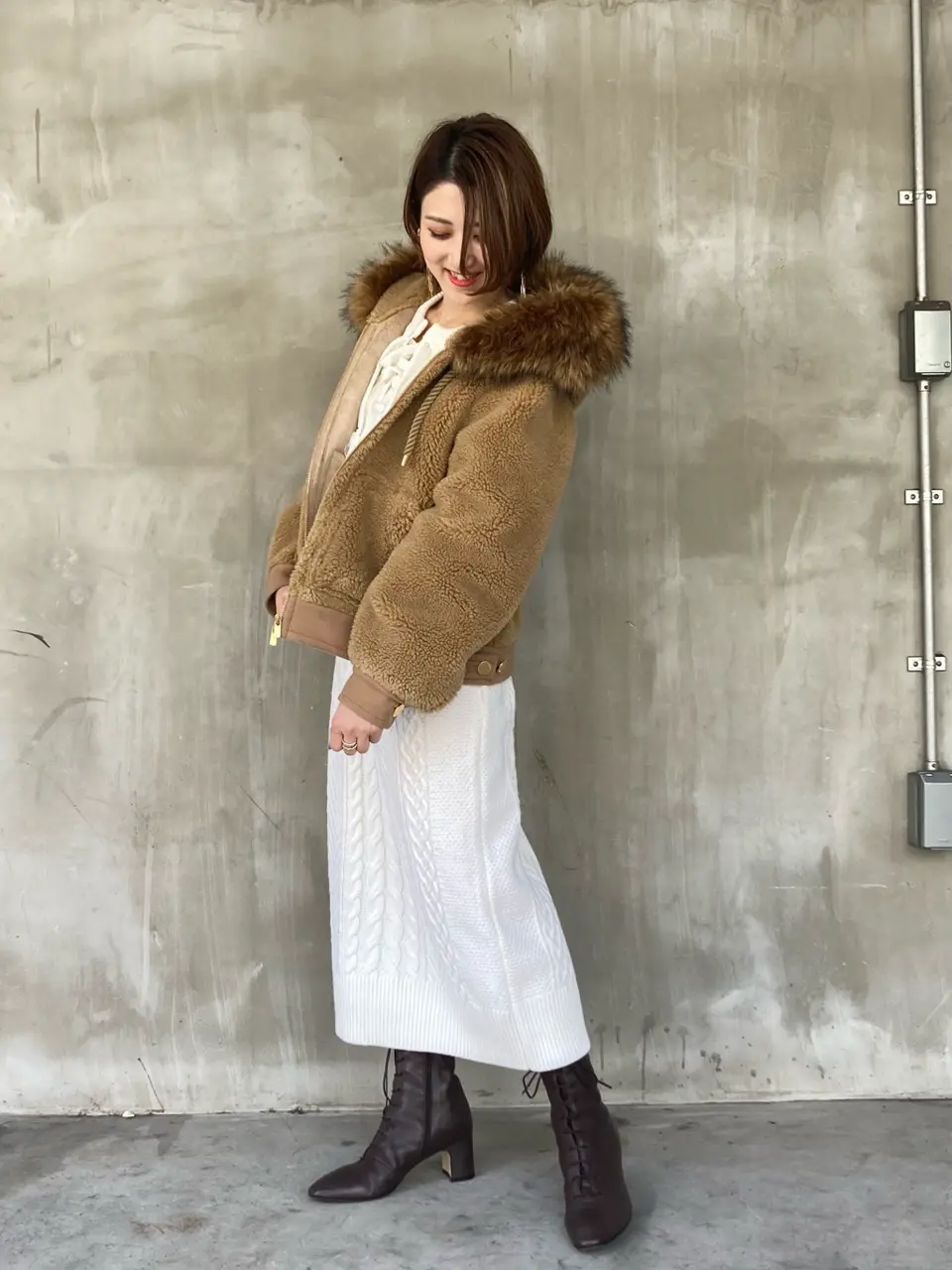 GRACE CONTINENTAL A.FUKUDA コーディネート画像