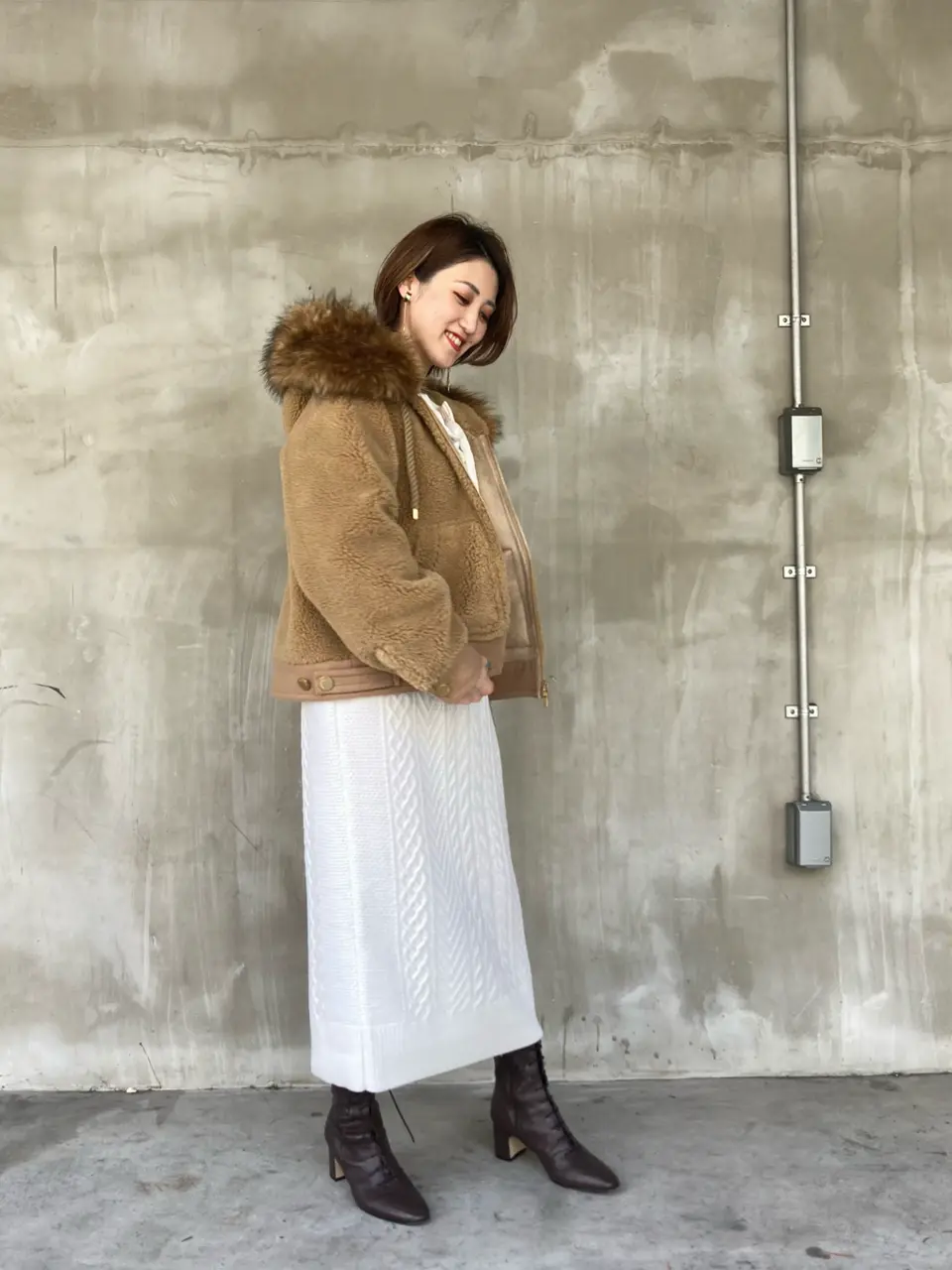 GRACE CONTINENTAL A.FUKUDA コーディネート画像