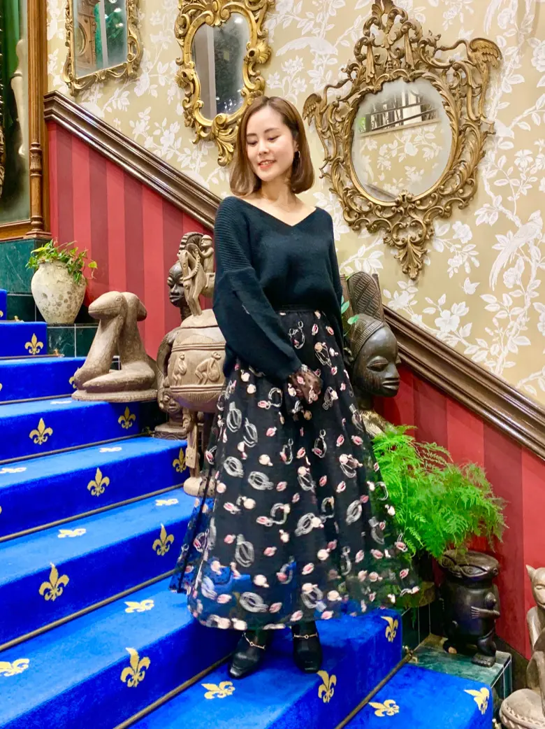 GRACE CONTINENTAL 小笠原　春菜 コーディネート画像