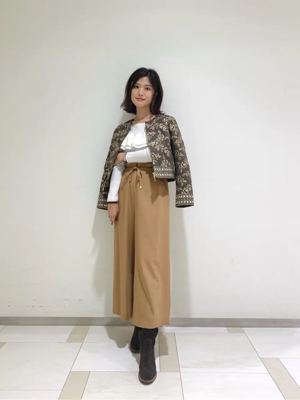 GRACE CONTINENTAL A.Kameyama コーディネート画像