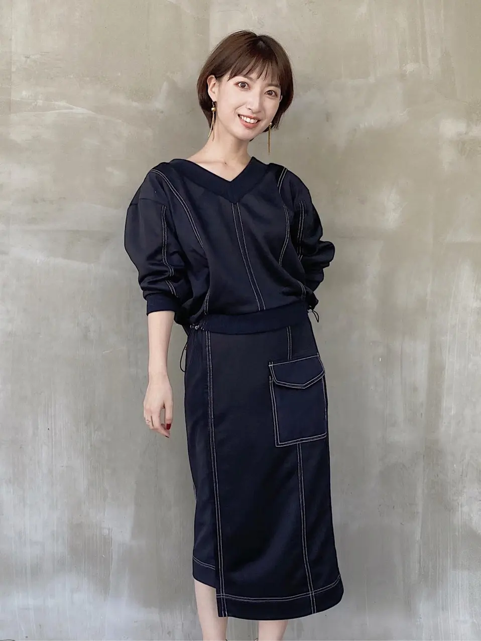 GRACE CONTINENTAL 青木育日 コーディネート画像