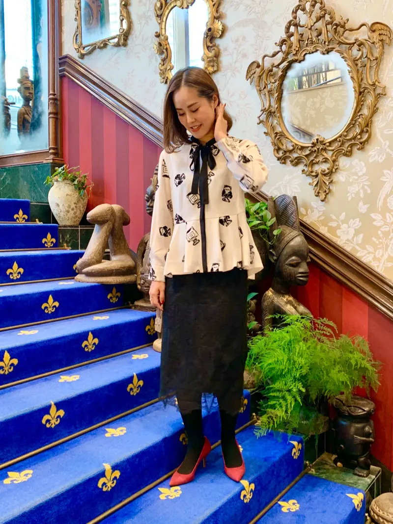 GRACE CONTINENTAL 小笠原　春菜 コーディネート画像